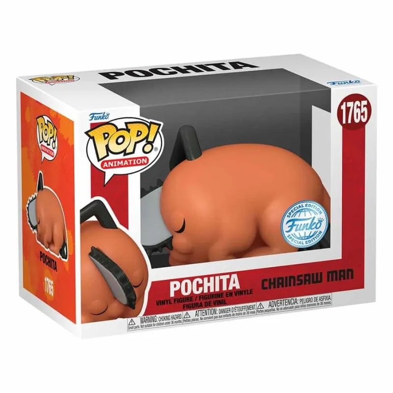 Chainsaw Man POP! Movies Vinyl figurine Sleeping Pochita Exclusive 9 cm Expédition Rapide