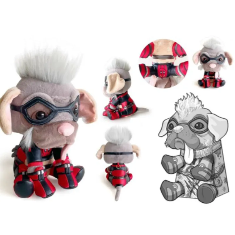 Prix Cassé DEADPOOL - Dogpool - 25cm