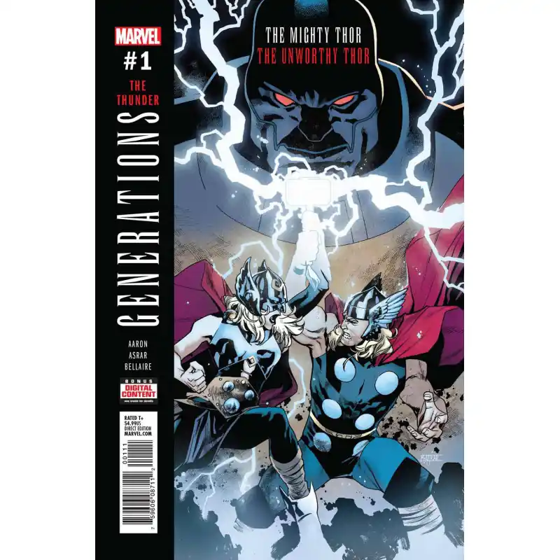 GENERATIONS UNWORTHY THOR AND MIGHTY THOR 1 Marque