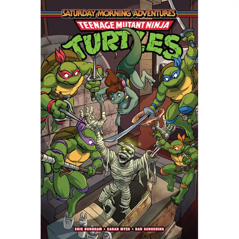 Vente Directe TEENAGE MUTANT NINJA TURTLES SATURDAY MORNING ADVENTURES TP VOL 06