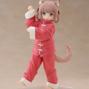 Expédié Aujourd’hui My Cat Is a Kawaii Girl: Kinako Nyang fu Ver. Dress-Up Collection Statue (15cm)