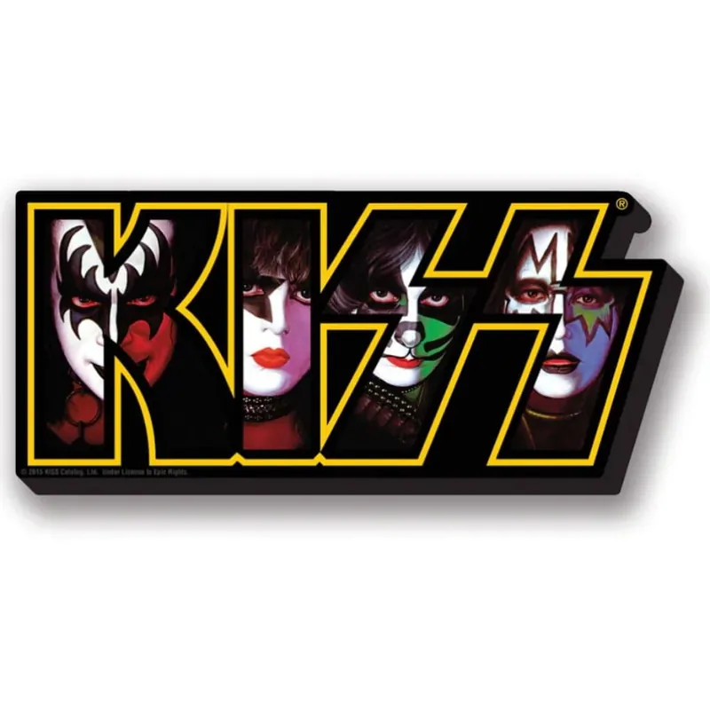 KISS: Logo Funky Chunky Magnet Vente Directe