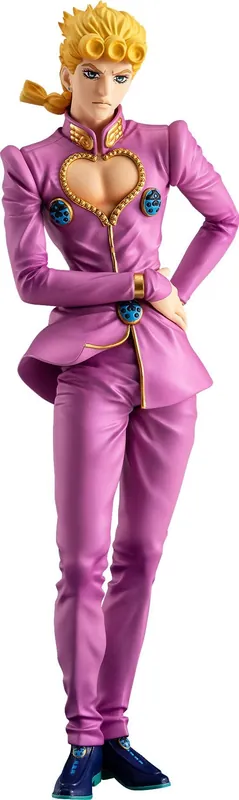 JoJo's Bizarre Adventure: Giorno Giovanna Pop Up Parade PVC Statue (16cm) Produit De Marque