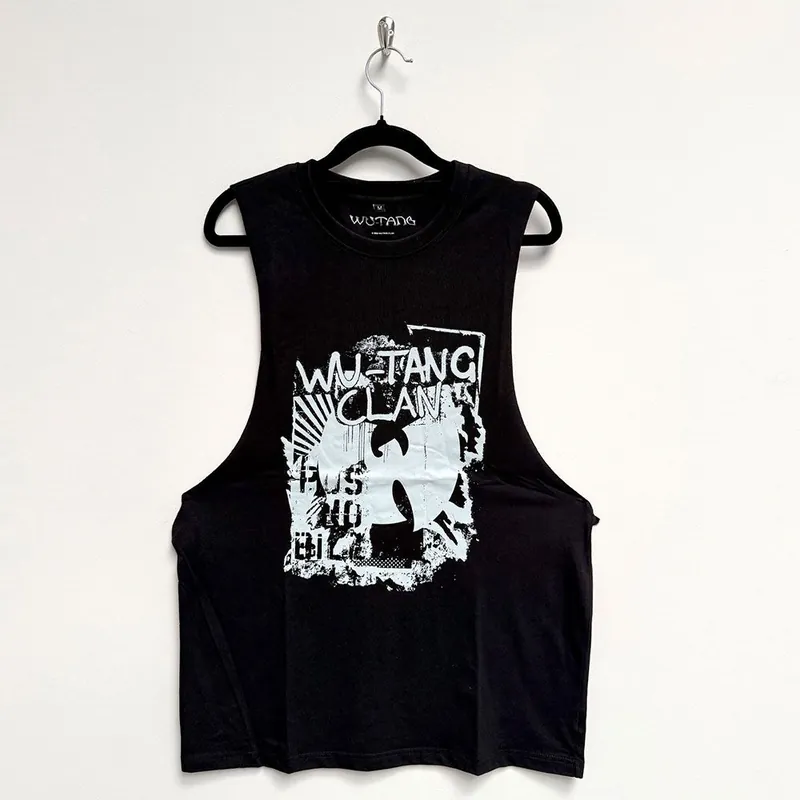 Vente Directe Wu-Tang Clan: Graffiti - Black Vest T-Shirt