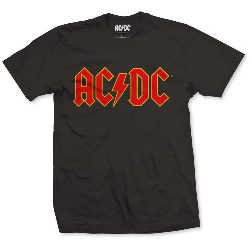 AC\\/DC: Logo - Black T-Shirt Meilleur Choix