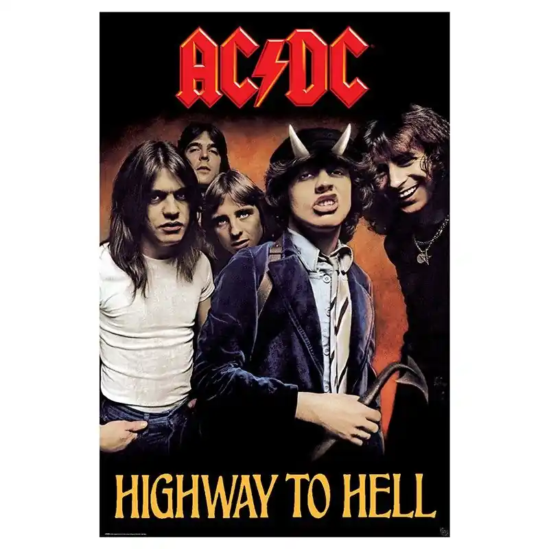 AC\\/DC: Highway to Hell Poster (91.5x61cm) Nouvel Arrivage