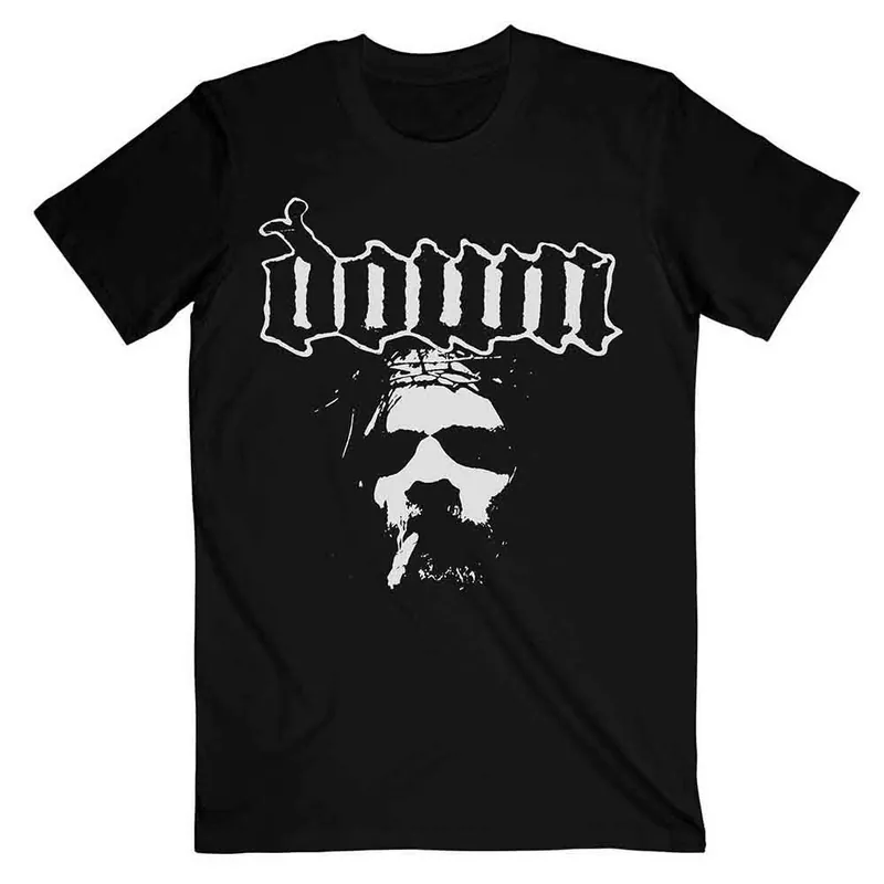 Vente Flash Down: Face - Black T-Shirt