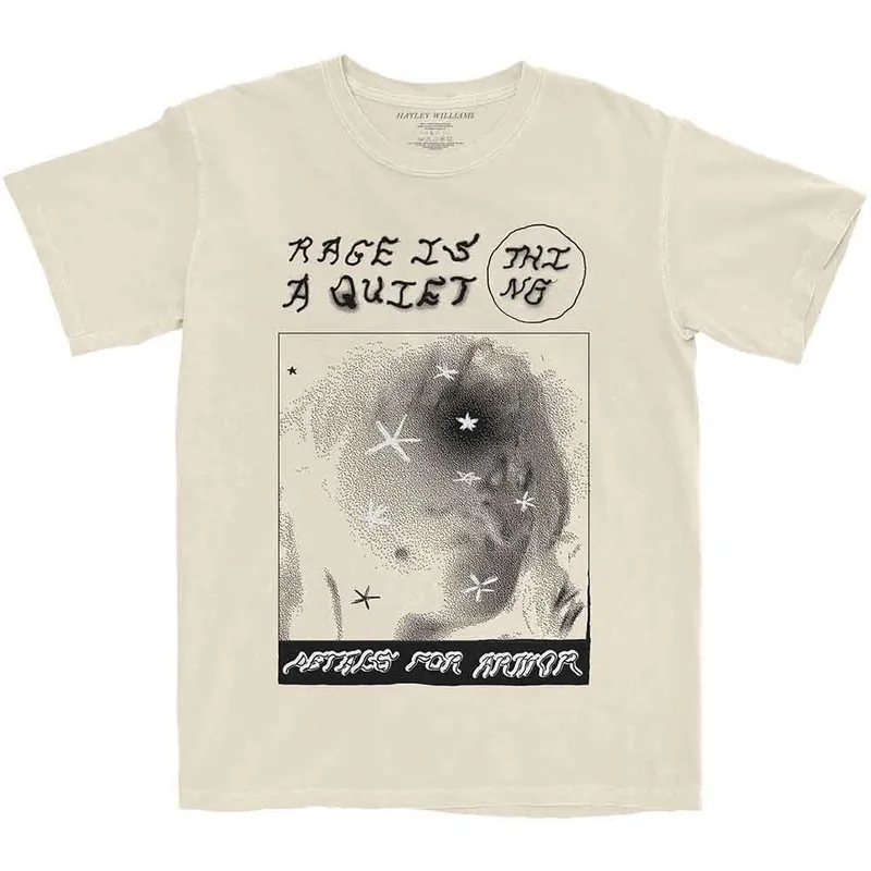 Vente Flash Hayley Williams: Rage - Natural T-Shirt