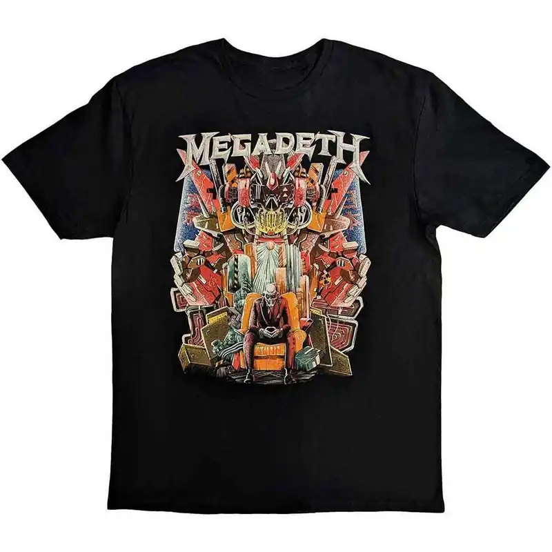 Vente Directe Megadeth: Budokan - Black T-Shirt