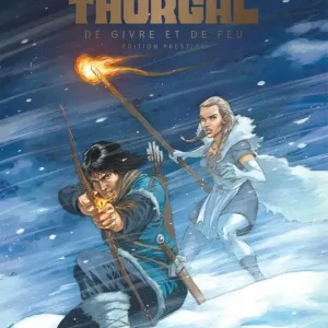 THORGAL SAGA - T04 - THORGAL SAGA - DE GIVRE ET DE FEU - ÉDITION PRESTIGE + PRINT EXCLUSIF PULP'S OFFERT Fait Main